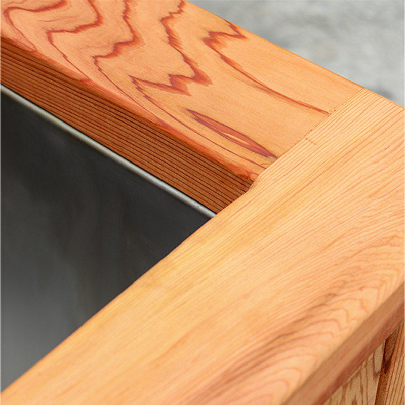 FC-13 Wooden Cold Plunge Tub