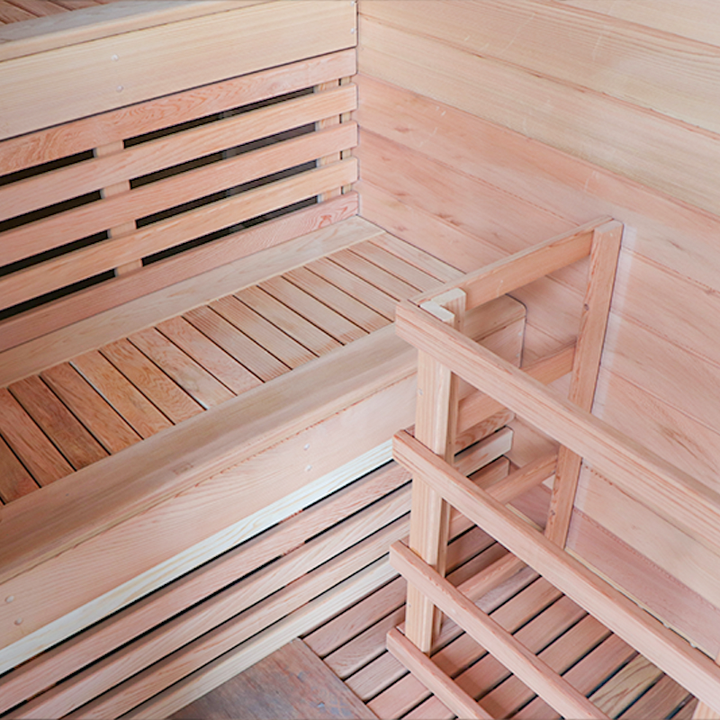 CTS-06 3 Person Hemlock Traditional Indoor Sauna