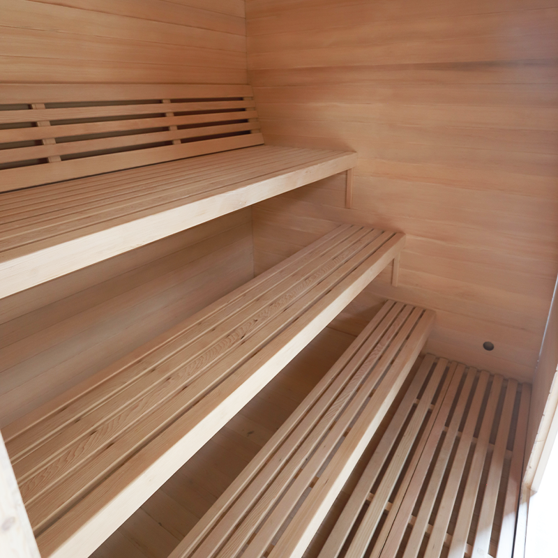 CTS-08 3 Person Hemlock Traditional Indoor Sauna
