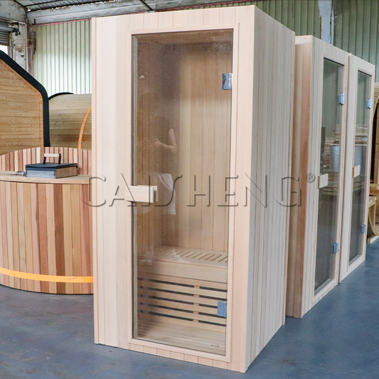 CTS-09 1 Person Hemlock Traditional Indoor Sauna