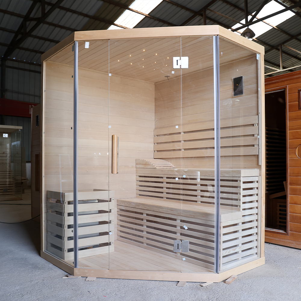 CTS-10 6 Person Hemlock Traditional Indoor Sauna
