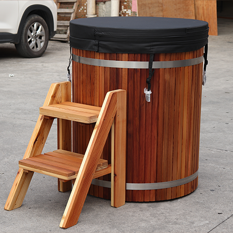 FC-4 Wooden Cold Plunge Tub