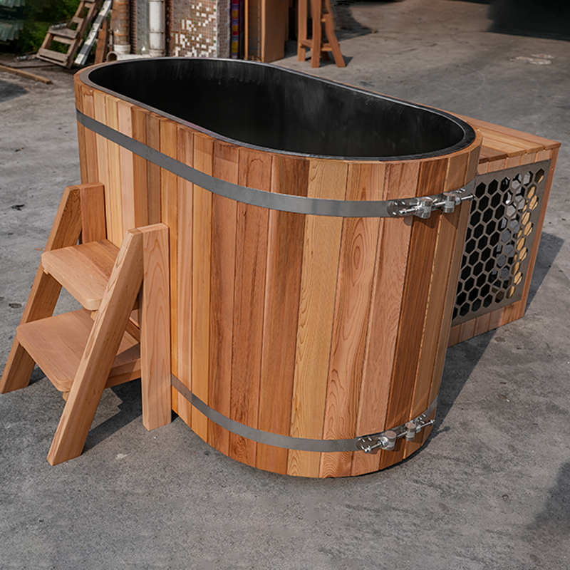 FC-5 Wooden Cold Plunge Tub