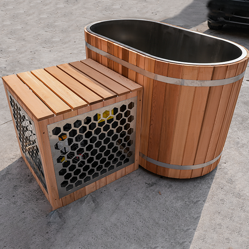 FC-5 Wooden Cold Plunge Tub