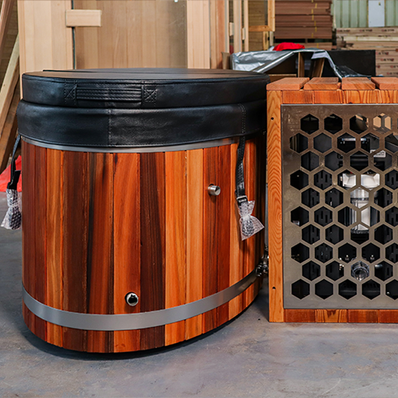 FC-6 Wooden Cold Plunge Tub