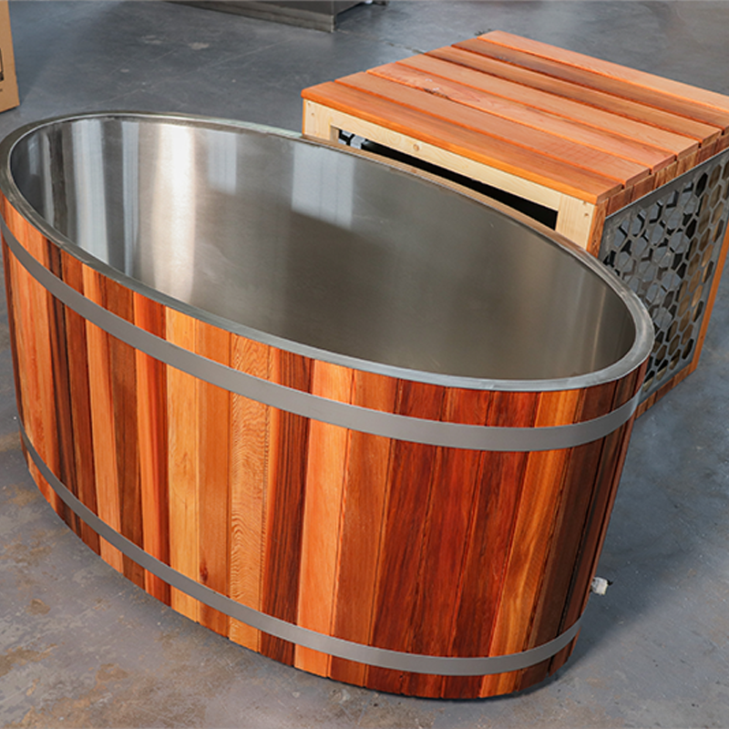 FC-6 Wooden Cold Plunge Tub