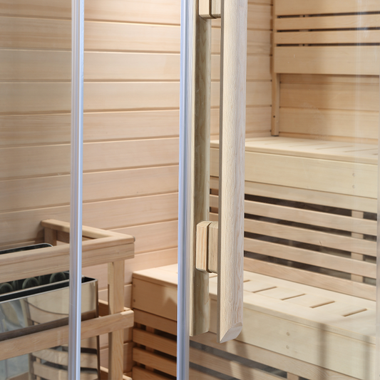 What preparations should be made before taking a sauna?