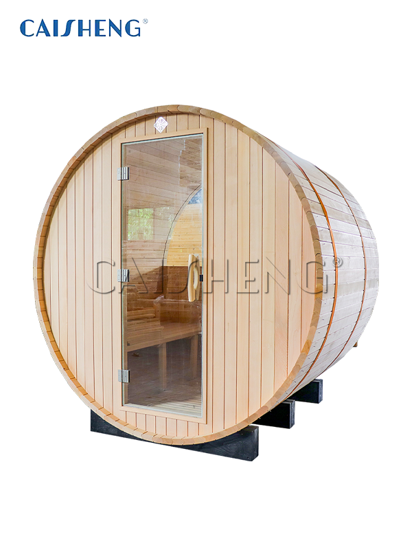 BS-B 2 Person Outdoor Barrel Sauna