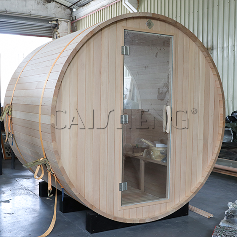 BS-B 2 Person Outdoor Barrel Sauna