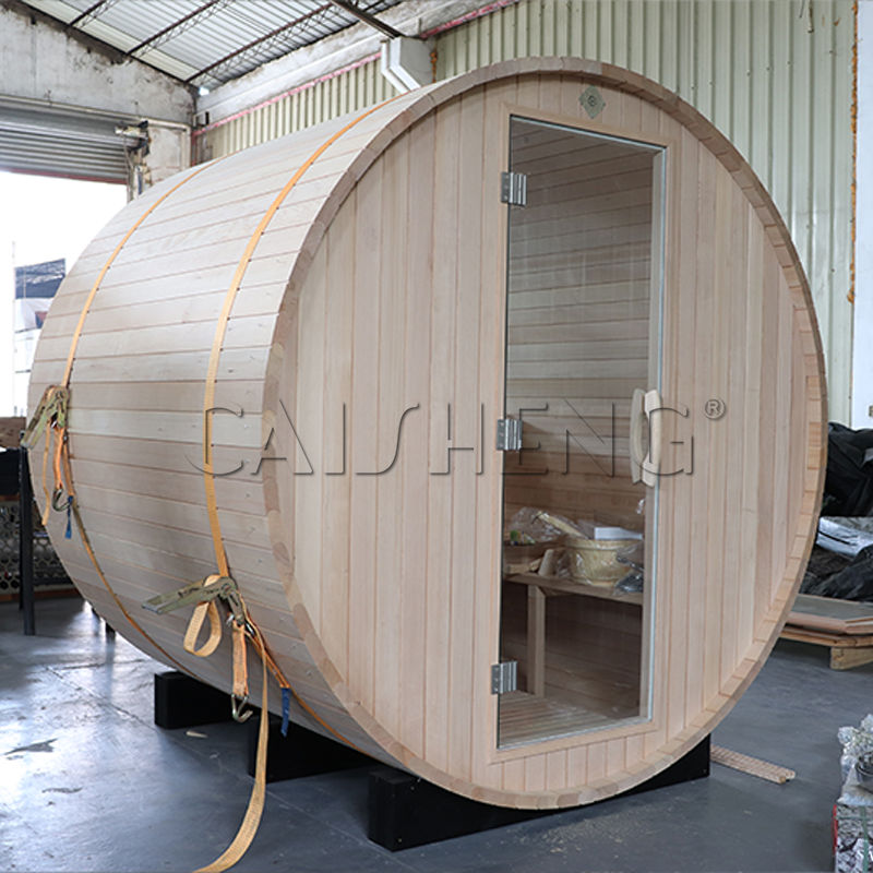 BS-B 2 Person Outdoor Barrel Sauna