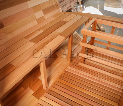 BS-C 4 Person Outdoor Barrel Sauna