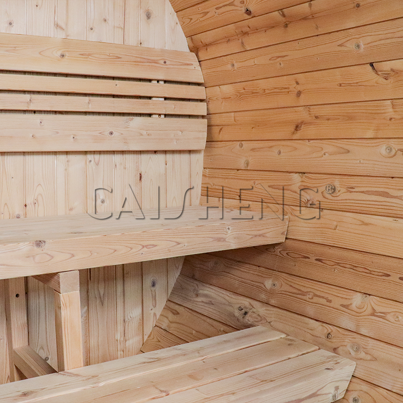 BS-E 4 Person Outdoor Barrel Sauna