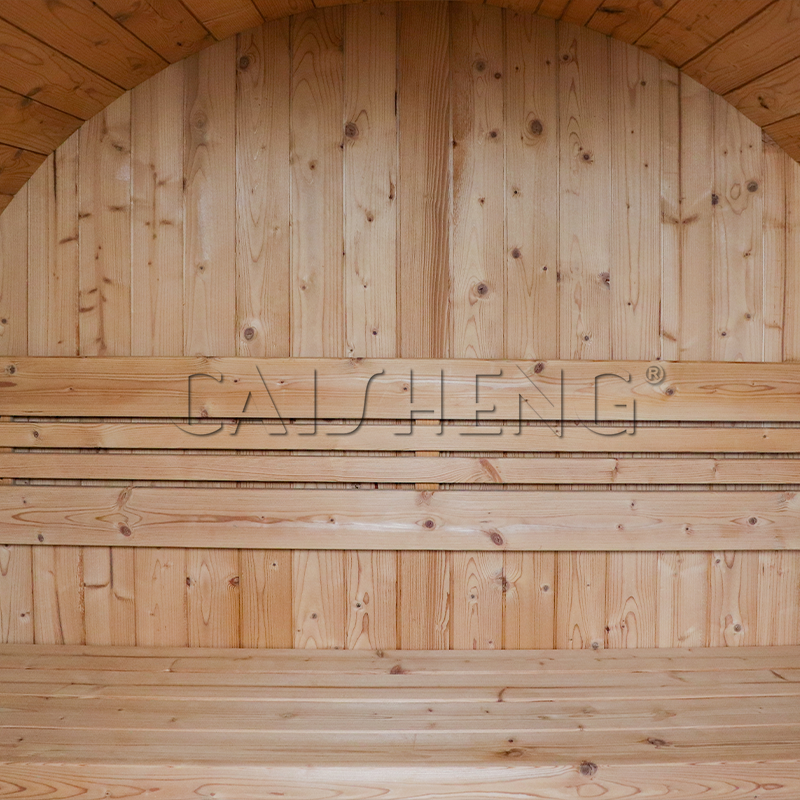 BS-E 4 Person Outdoor Barrel Sauna