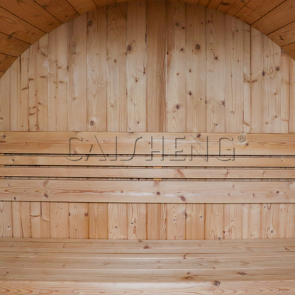 BS-E 4 Person Outdoor Barrel Sauna
