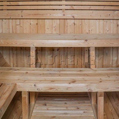 BS-E 4 Person Outdoor Barrel Sauna