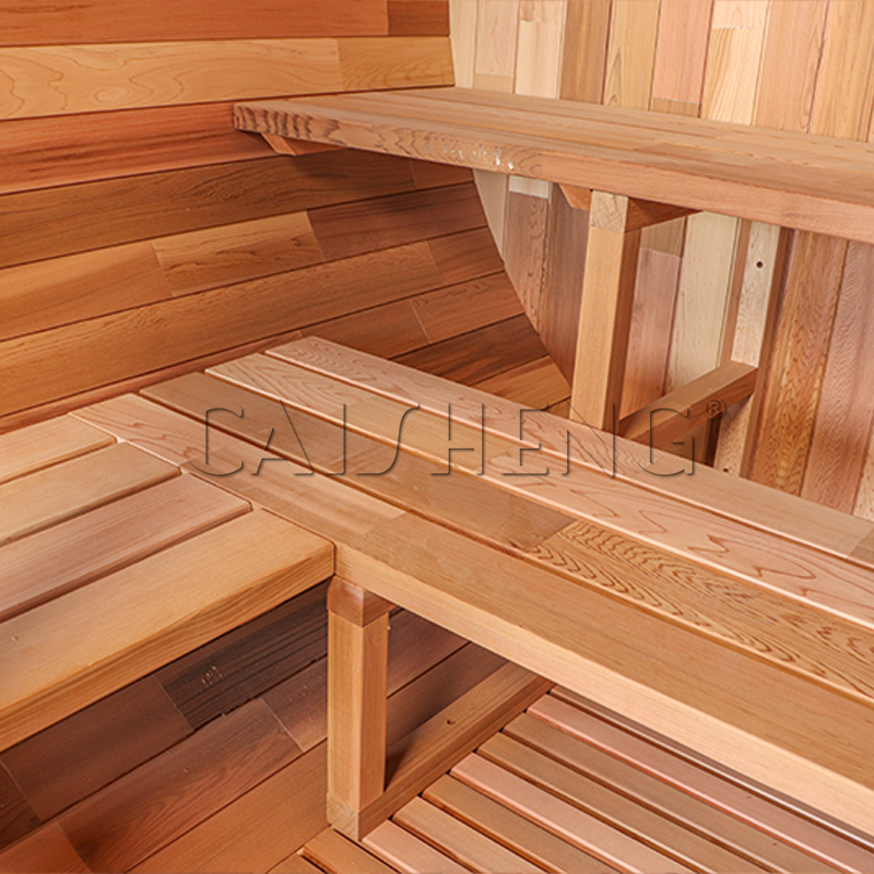 BS-F 2 Person Outdoor Barrel Sauna