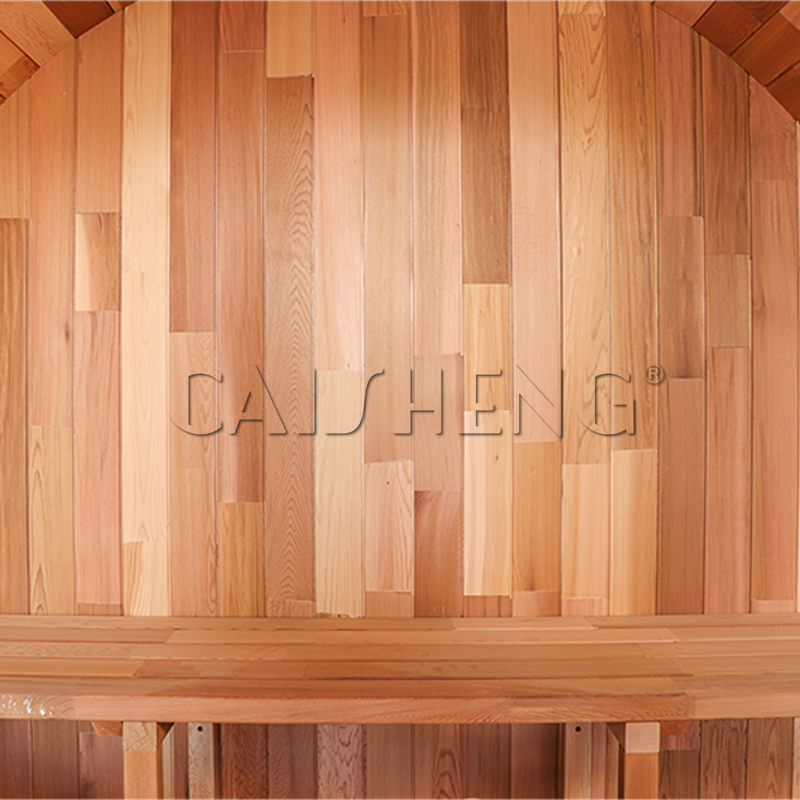 BS-F 2 Person Outdoor Barrel Sauna