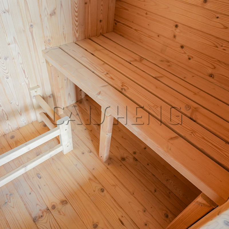 CS-A 4 Person Outdoor Spruce Cube Sauna