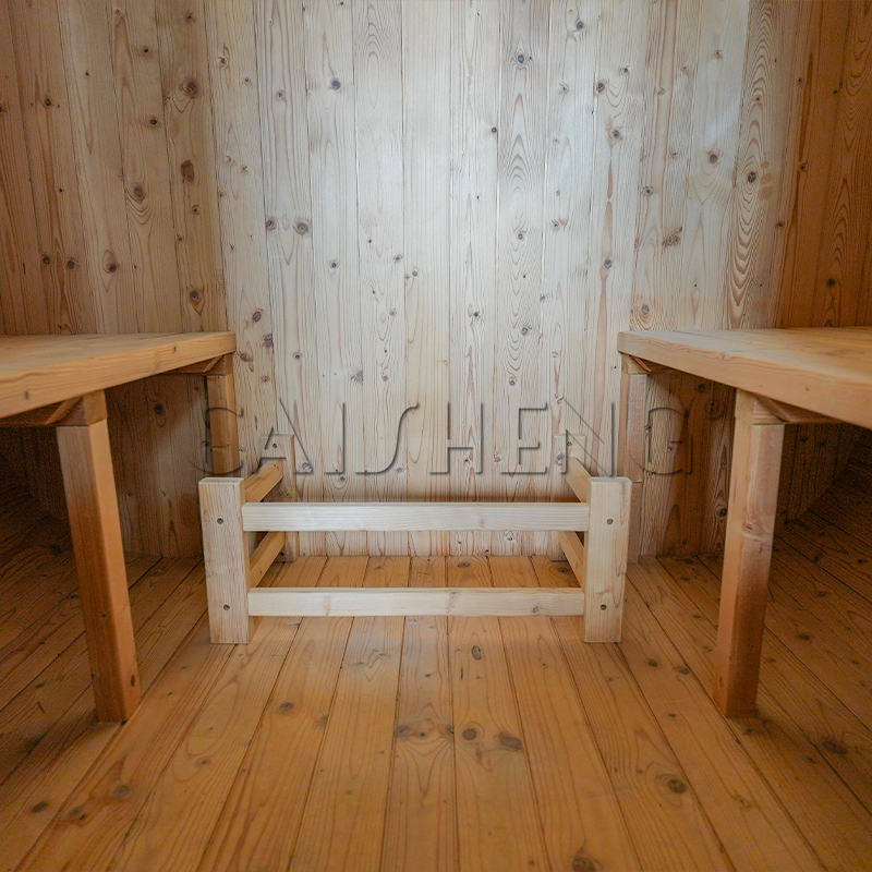 CS-A 4 Person Outdoor Spruce Cube Sauna