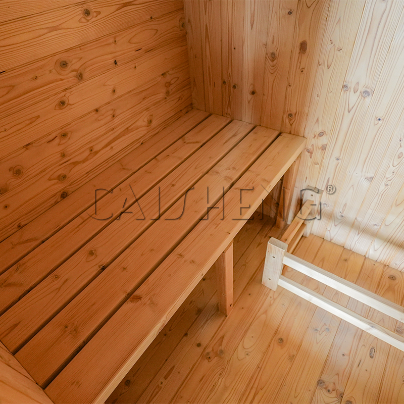 CS-A 4 Person Outdoor Spruce Cube Sauna
