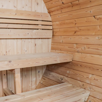 BS-E 4 Person Outdoor Barrel Sauna