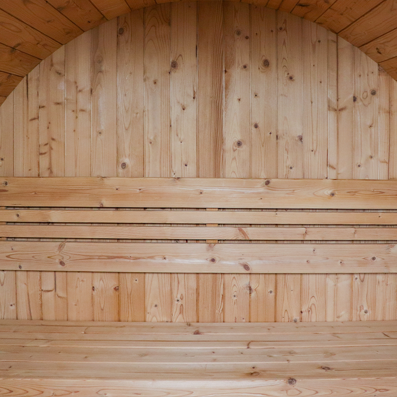 BS-E 4 Person Outdoor Barrel Sauna