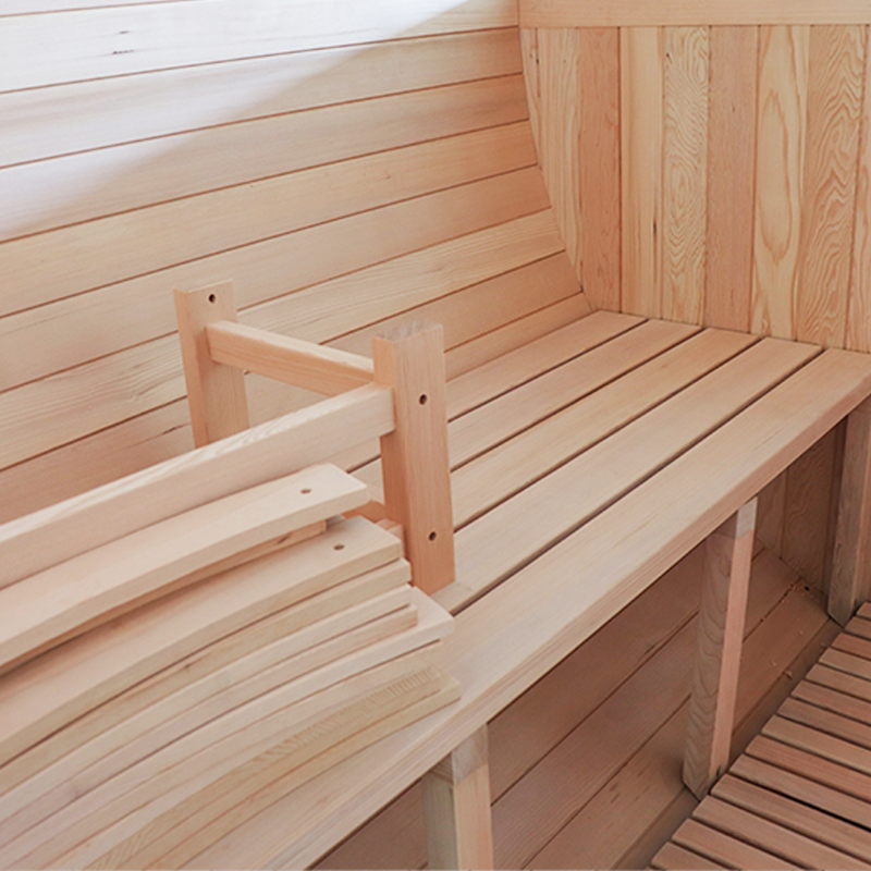 BS-B 2 Person Outdoor Barrel Sauna