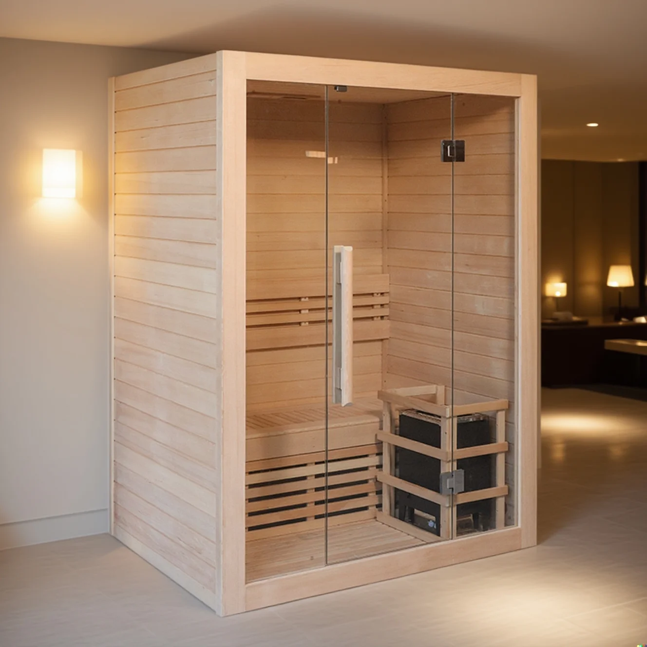 CTS-03 2-4 Person Traditional Indoor Sauna