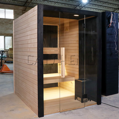 CTS-05 4 Person Hemlock Traditional Indoor Sauna