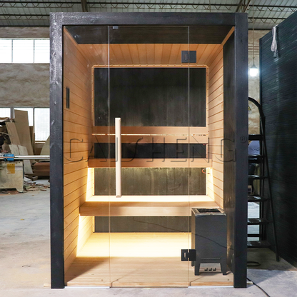 CTS-05 4 Person Hemlock Traditional Indoor Sauna