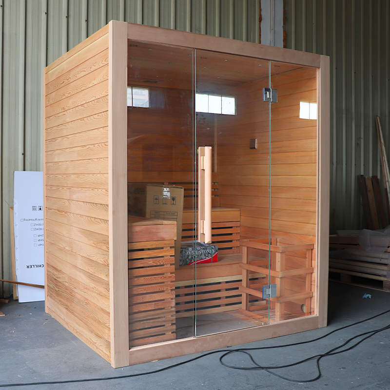 CTS-06 3 Person Hemlock Traditional Indoor Sauna