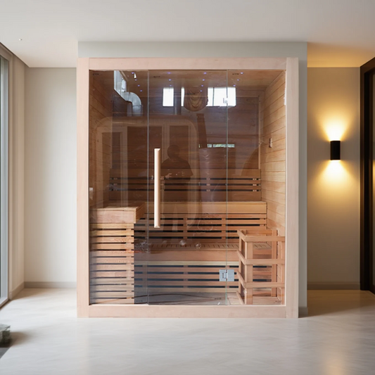 CTS-06 3 Person Hemlock Traditional Indoor Sauna