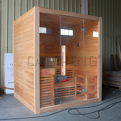 CTS-06 3 Person Hemlock Traditional Indoor Sauna
