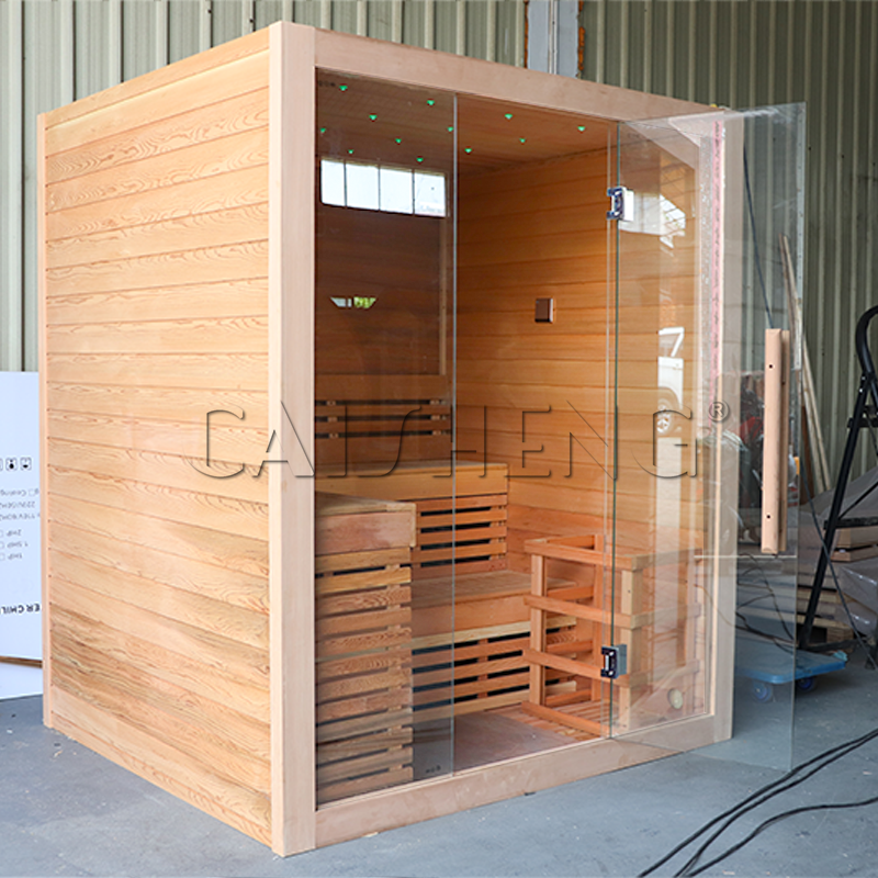 CTS-06 3 Person Hemlock Traditional Indoor Sauna