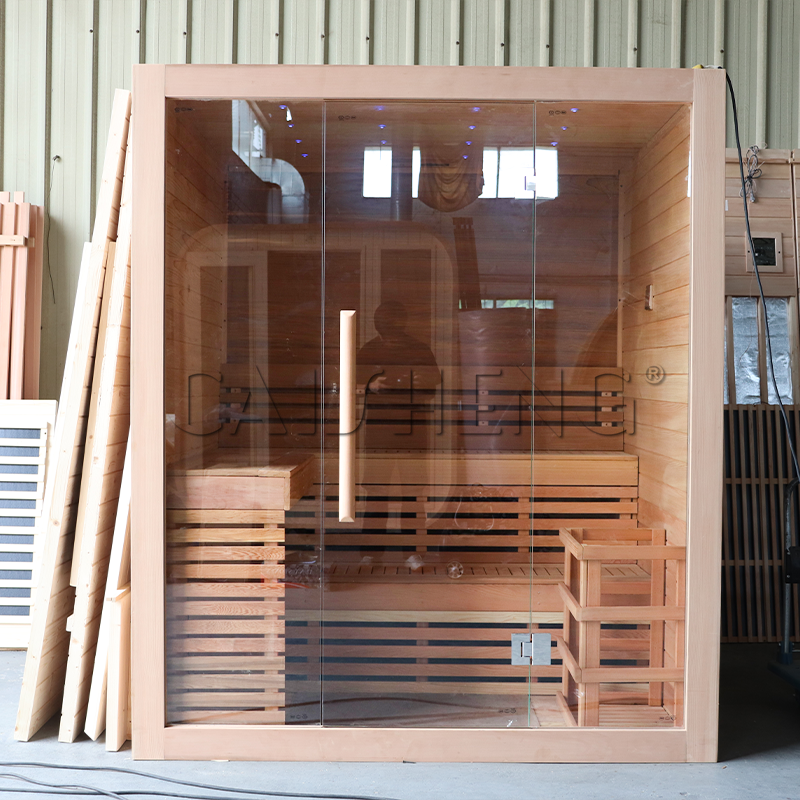 CTS-06 3 Person Hemlock Traditional Indoor Sauna