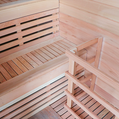 CTS-06 3 Person Hemlock Traditional Indoor Sauna