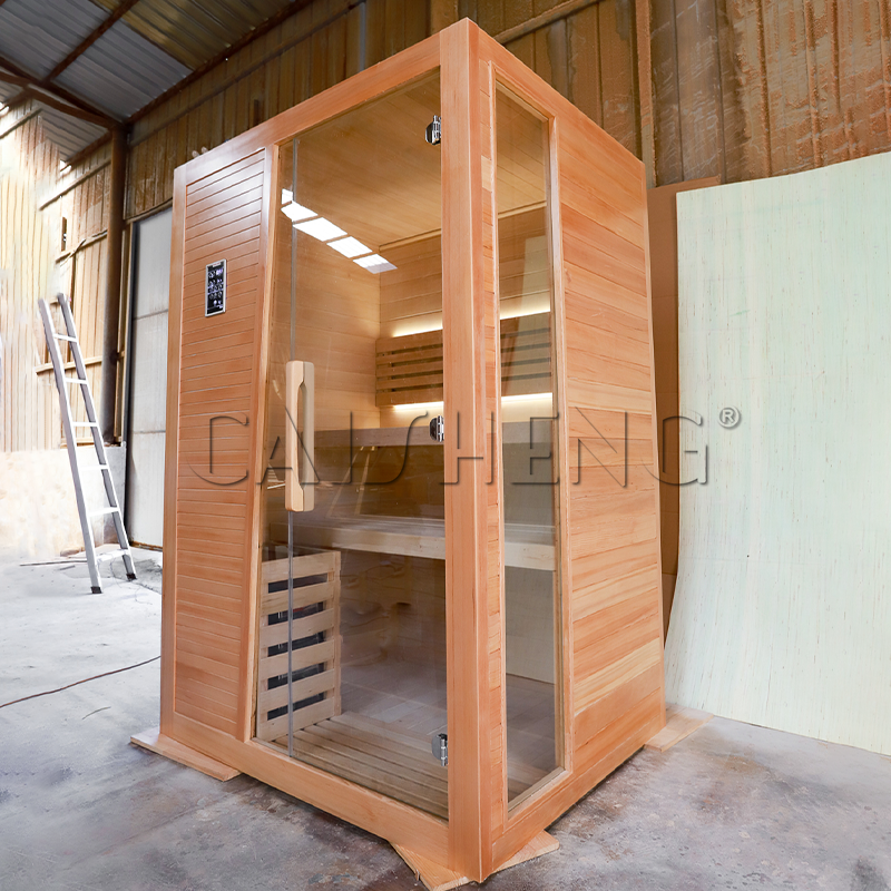 CTS-08 3 Person Hemlock Traditional Indoor Sauna