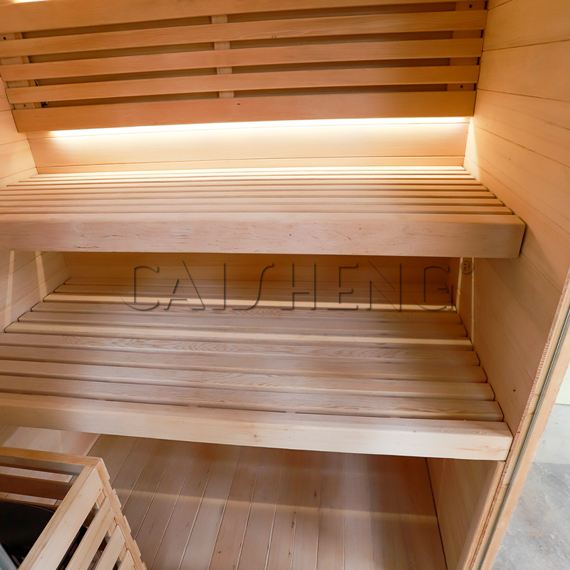 CTS-08 3 Person Hemlock Traditional Indoor Sauna