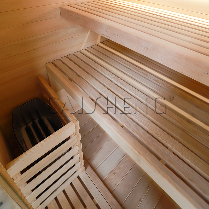 CTS-08 3 Person Hemlock Traditional Indoor Sauna