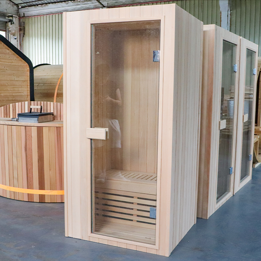 CTS-09 1 Person Hemlock Traditional Indoor Sauna