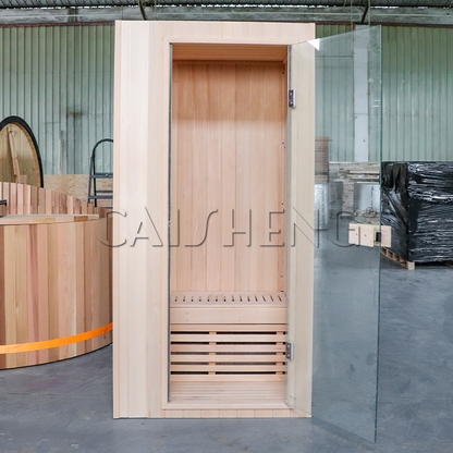 CTS-09 1 Person Hemlock Traditional Indoor Sauna