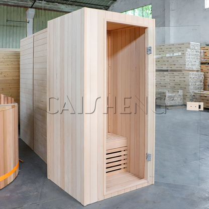 CTS-09 1 Person Hemlock Traditional Indoor Sauna