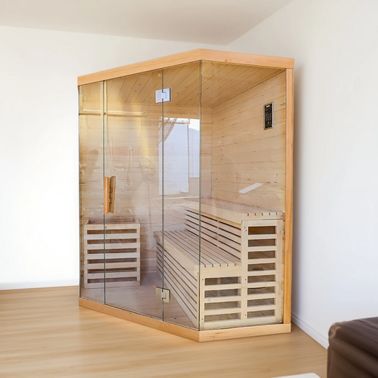 CTS-10 6 Person Hemlock Traditional Indoor Sauna