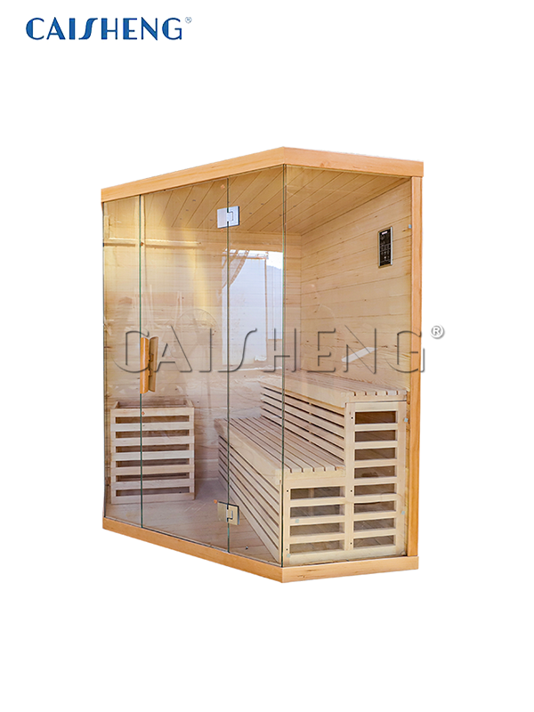 CTS-10 6 Person Hemlock Traditional Indoor Sauna