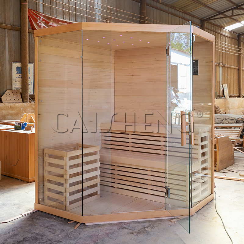 CTS-10 6 Person Hemlock Traditional Indoor Sauna