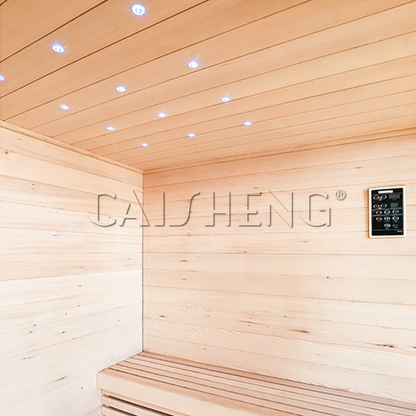 CTS-10 6 Person Hemlock Traditional Indoor Sauna