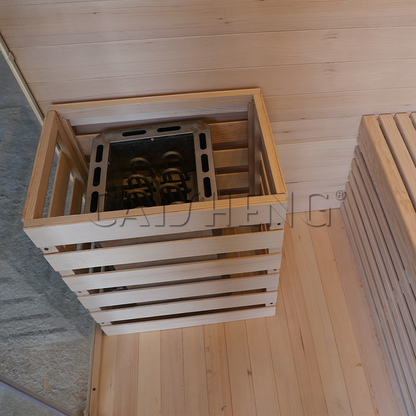 CTS-10 6 Person Hemlock Traditional Indoor Sauna