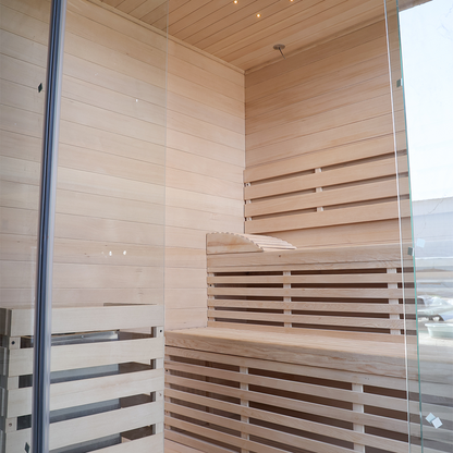 CTS-10 6 Person Hemlock Traditional Indoor Sauna
