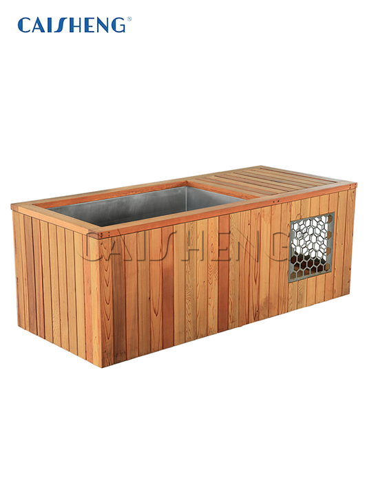 FC-13 Wooden Cold Plunge Tub