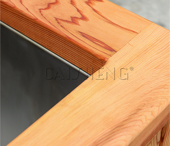 FC-13 Wooden Cold Plunge Tub